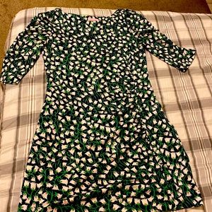 Lily Pulitzer dress silk cotton dress, like new never worn